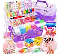 vamei Nano Tape Bubbles Kit Craft Box for Kids with Nano Magic Tape