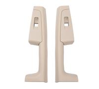 Vamhhx Car Inside Door Handle 2piece Front Rear Inner Door Handle Armrest Frame Switch Control Panel Trim 3TD867157 for Skoda for Superb 2008-2012 2013 Car Interior Door Handles(Beige Rear)