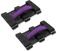 Vamhhx Car Inside Door Handle 2X Roll Bar Grab Handles Grip Handle for Jeep for Wrangler YJ TJ JK JKU JL JLU for Rubicon for Unlimited X for Gladiator Car Interior Door Handles(2 Pack(Purple))