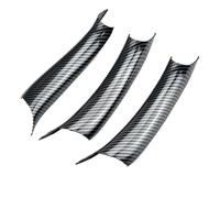 Vamhhx Car Inside Door Handle 3piece Set Car Interior Door Side Handle Armrest Pull Trim Carbon for BMW X5 F15 X6 F16 2014-2018 LHD RHD Car Interior Door Handles(Carbon LHD 3 Piece)