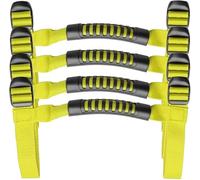 Vamhhx Car Inside Door Handle 4X Roll Bar Grab Handles Grip Handle 1995-2021 for Jeep for Wrangler YJ TJ JK for Sports for Sahara for Freedom for Rubicon X Car Interior Door Handles(Yellow)