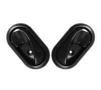 Vamhhx Car Inside Door Handle 8200733848 Left Right Car Interior Inner Door Pull Handle 8200733847 for Dacia Dokker Lodgy for Logan for Duster 2012-2016 Car Interior Door Handles(A Pair Black)