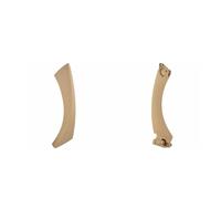 Vamhhx Car Inside Door Handle Full Set Interior Door Handles for BMW 3Series E90 E91 318 320 325 328 330 335 Part Inner Panel Handle Bar Pull Trim Cover Car Interior Door Handles(Beige(on The Left))