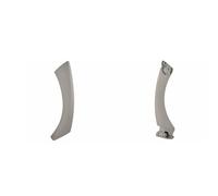 Vamhhx Car Inside Door Handle Full Set Interior Door Handles for BMW 3Series E90 E91 318 320 325 328 330 335 Part Inner Panel Handle Bar Pull Trim Cover Car Interior Door Handles(Gray(on The Left))