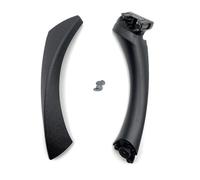 Vamhhx Car Inside Door Handle Inner Door Handle Panel Sedan Pull Trim Cover 51417230850 51419150335 51419150340 for BMW E90 E91 for 3-Series Car Interior Door Handles(Black(on The Left))