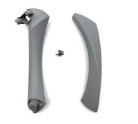Vamhhx Car Inside Door Handle Inner Door Handle Panel Sedan Pull Trim Cover 51417230850 51419150335 51419150340 for BMW E90 E91 for 3-Series Car Interior Door Handles(Gray(on The Right))