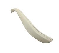 Vamhhx Car Inside Door Handle Left Right Interior Door Pull Handle Leather Outer Cover Replacement for BMW 5 Series G30 G31 F90 2018 2019 2020 2021 2022 2023 Car Interior Door Handles(Oyster Right)