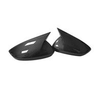 Vamhhx Door Wing Mirror Cover 2x Car Sticker Rearview Side Cap Exterior Door Rear View Case Trim Carbon For LHD For A3 S3 RS3 8Y 2021-2024 Side Wing Mirror Cover(Carbon)