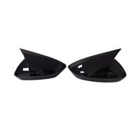 Vamhhx Door Wing Mirror Cover 2x Car Sticker Rearview Side Cap Exterior Door Rear View Case Trim Carbon For LHD For A3 S3 RS3 8Y 2021-2024 Side Wing Mirror Cover(Gloss Black)