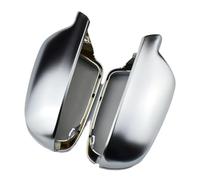 Vamhhx Door Wing Mirror Cover 8F0857527B 8F0857528B Matt Chrome Mirror Cover Rearview Side Cap For S Line For A3 For A4 For A5 B8.5 B8K 2011-2016 Side Wing Mirror Cover(With Side Assist)