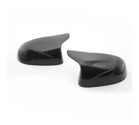 Vamhhx Door Wing Mirror Cover Carbon Fiber Car Rearview Door Wing Side Mirror Cover Cap Shell For BMW F25 For X3 F26 For X4 F15 X5 F16 For X6 2014-2018 Side Wing Mirror Cover(1 set Carbon pattern)
