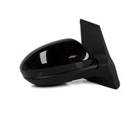 Vamhhx Door Wing Mirror Cover For Mazda 2 DE 2007 2008 2009 2010-2014 Car Exterior Door Rearview Side Mirror Assembly No Electric Folding Accessories Side Wing Mirror Cover(Only Right Black)