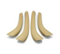 Vamhhx for Benz S Class W220 1998-2003 1 4PieceS Car Front Rear Left Right Door Inside Grab Pull Handle Cover Trim Inner Door Handle(Yellow Cover 4PieceS)