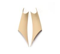 Vamhhx for BMW 3 GT 4 Series F30 F35 2012-2018 2PieceS Car Styling Interior Door Panel Handle Inner Pull Protective Cover Trim Black Inner Door Handle(Beige)