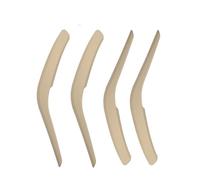 Vamhhx for BMW for X1 E84 2010-2016 4PieceS Set Car Interior Door Front Rear Left Right Pull Handle Outer Cover Trim Inner Door Handle(Beige 4Pieces Set)