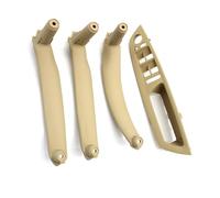Vamhhx for BMW for X5 for X6 E70 E71 E72 2007-2013 4PieceS Kit LHD RHD Inner Driver Door Window Switch Armrest Cover Pull Handle Inner Door Handle(Beige RHD 4PieceS)