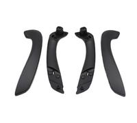 Vamhhx Interior Door Handle for Megane 3 MK3 for Fluence 2008-2016 809600015R 197012651 Black Carbon Fiber Front Left Or Right Door Inner Handle Cover Inner Door Handle(Black Assembly 4QTY)