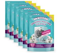 Vamoosh 6-in-1 Washing Machine Cleaner (Cotton Fresh Scent, Pack of 6)