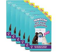 Vamoosh Pet Hair Dissolver - Pet Hair Remover for Washing Machines, Cotton Fresh 18x100g, Eliminates Odours and Dirt, Dissolves Dog, Cat, Horse, Animal Fur, Large Pack up to 18 Washes