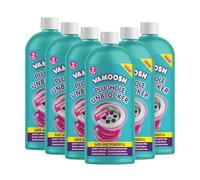 Vamoosh Plughole Unblocker, Drain Unblocker Bathroom - 12 Doses (6x600ml)