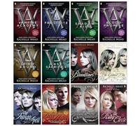 Vampire Academy & Bloodlines Series 12 Books Collection Set by Richelle Mead (Vampire Academy, Frostbite, Shadow Kiss, Blood Promise, Spirit Bound, Last Sacrifice, Bloodlines,The Golden Lily & More)