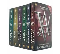 Vampire Academy Series Books 1 - 6 Collection Set by Richelle Mead (Vampire Academy, Frostbite, Shadow Kiss, Blood Promise, Spirit Bound & Last Sacrifice)