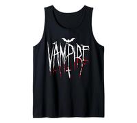Vampire Bat Gothic Monsters Halloween Tank Top