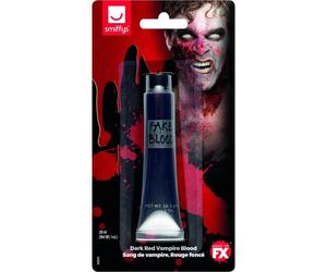 Vampire Blood Dark Red Tube 28ml/1 oz, Halloween Facepaint/Makeup