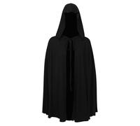Vampire Cape Adult, Gothic Short Hooded Cape Adult Victorian Medieval Cloak With Hood Knight Wizard Halloween Viking Cosplay Costume