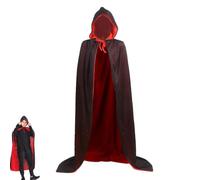 Vampire Cape Horror Retro Reversible Halloween Cosplay Outfit