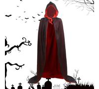 Vampire Cape Velvet Reversible Horror Masquerade Outfit