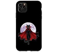 Vampire Cat With Cape and Full Moon Case for iPhone 11 Pro Max