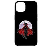 Vampire Cat With Cape and Full Moon Case for iPhone 13