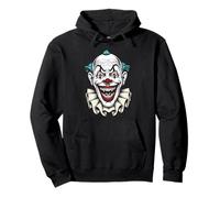 Vampire Clown - Scary Circus Halloween Fangs Nightmare Pullover Hoodie