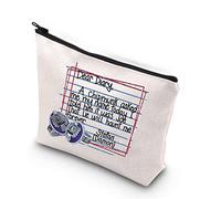 Vampire Damon Gift Salvatore Brothers Vampire Fans Gift Vampire Fandom Zipper Cosmetic Bag (Dear Diary UK)