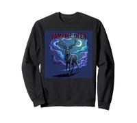Vampire Deer - Korea China Water Deer Animal Cervidology Sweatshirt