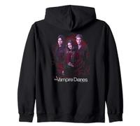 Vampire Diaries Company of Three Zip Hoodie