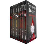 Vampire Diaries Complete Collection 7 Books Set by L. J. Smith (The Awakening, The Struggle, The Fury, The Reunion, NightFall, Shadow Souls, Midnight)