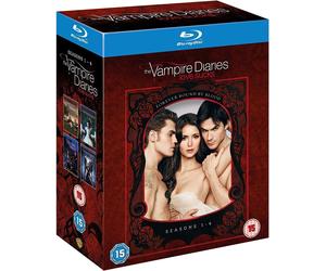 VAMPIRE DIARIES COMPLETE SERIES 1-4 Blu Ray Boxset Season 1 2 3 4 UK Release R2