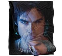 Vampire Diaries Headshot Damon Blanket Multicoloured (One Size)