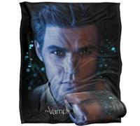 Vampire Diaries Headshot Stefan Blanket Multicoloured (One Size)