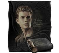 Vampire Diaries Love Forever, Live Forever Stefan Blanket Multicoloured (One Size)