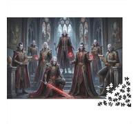 Vampire Family 1000 Piece Jigsaw Puzzle,Educational Toy,Gift Idea,Premium Cardboard Gothic,Impossible Challenge,Home Wall Decor,Adults & Kids 14+,Stress Relief 52x38cm