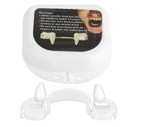 Vampire Fangs for Adults | Vampire Teeth Realistic Telescopic Fangs Kit,Resin Fake Realistic Prop Costume for Halloween Cosplay Wolf Party