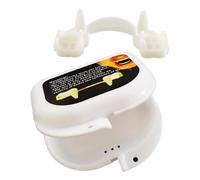 Vampire Fangs,White Vampire Retractable Teeth Props | Halloween Costumes Accessories Cosplay Party Props for Horror Vampire Party Are Adopting a Retractable Creat Design