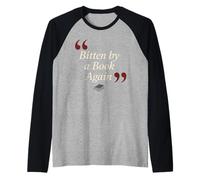 Vampire Fiction Bookish Romantic Fang Reader Literary Dark Raglan Baseball Tee