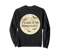 Vampire Fiction Bookish Romantic Fang Reader Literary Dark Sweatshirt