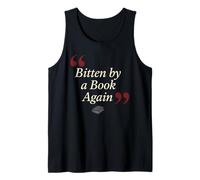 Vampire Fiction Bookish Romantic Fang Reader Literary Dark Tank Top