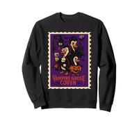 Vampire Goose Coven Funny Halloween Stamp Trio Costume Sweatshirt
