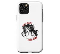 Vampire Goth Girl Retro Horror Manga Bloody Bites Dark Case for iPhone 11 Pro